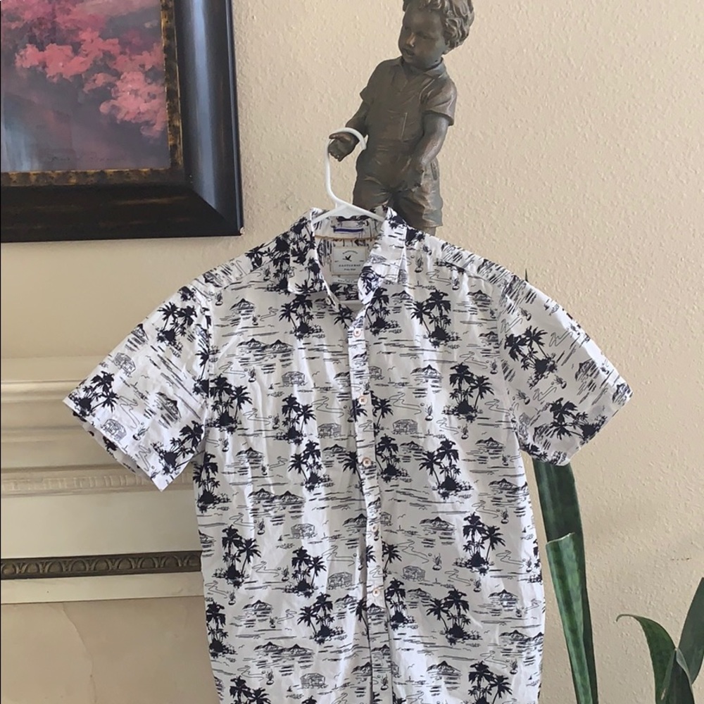 Short sleeve button up SLIM FIT